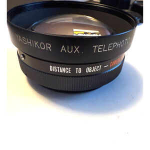 Yashica Yashikor AUX Telephoto 1:4 Y707 Preowned Lens Great Condition
